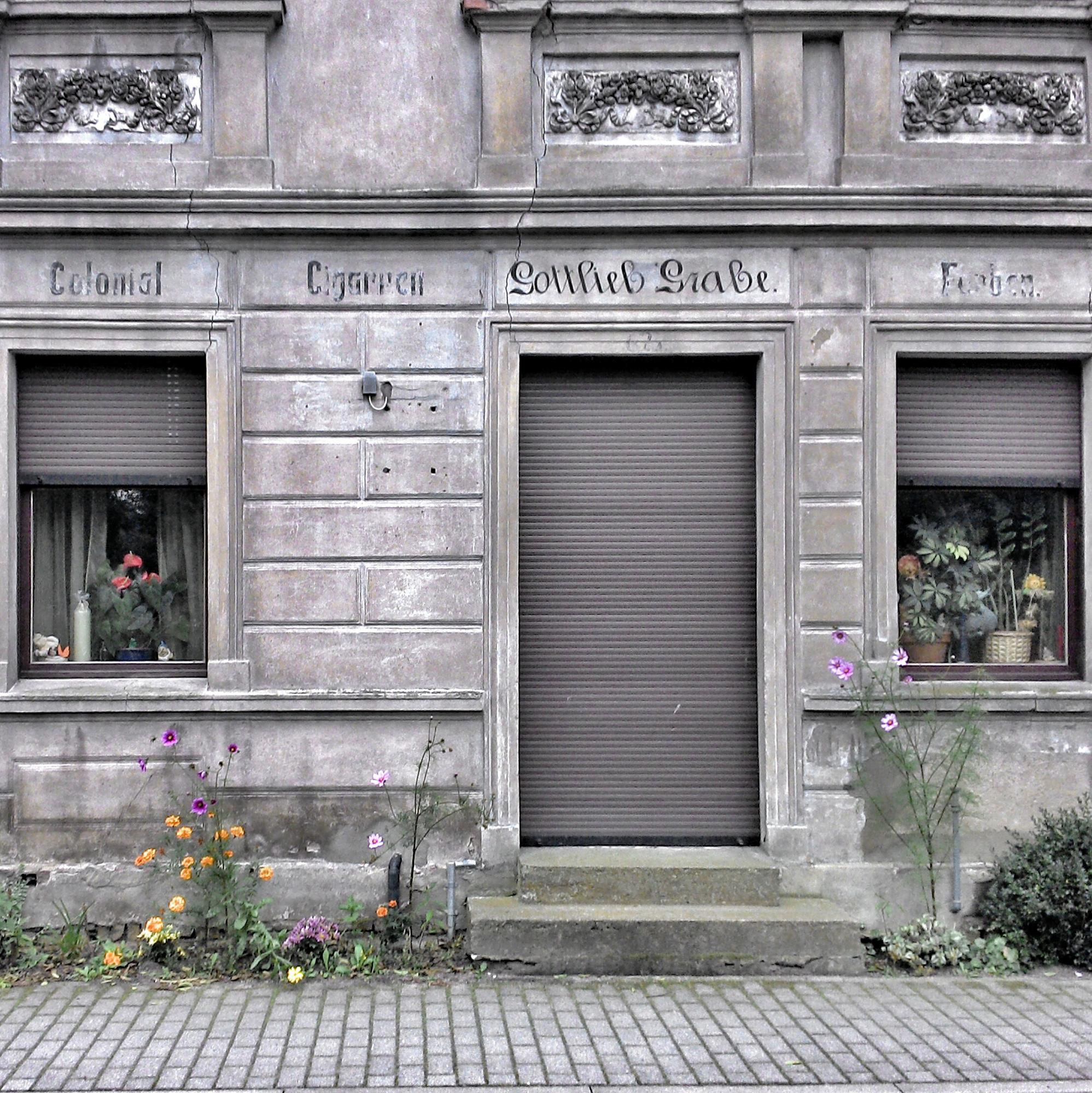 Exterior of local embroidery studio